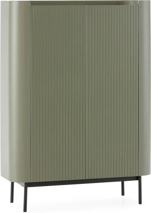 Armadietto verde 100x140x40 cm Willa – MOME