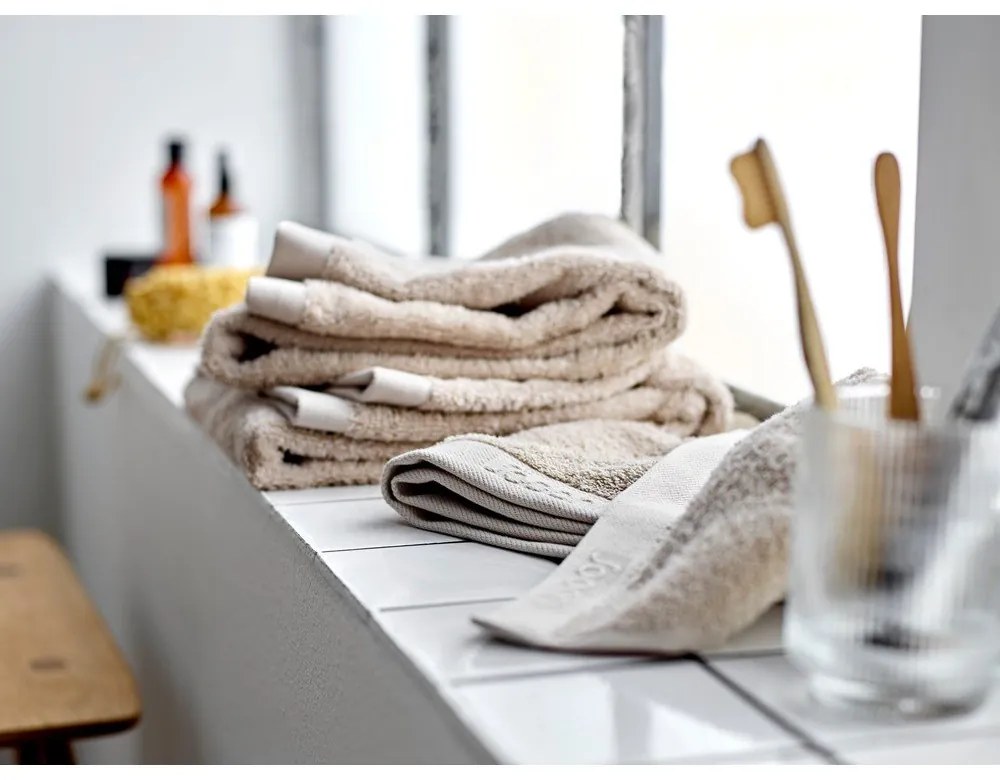 Asciugamano tipo terry beige in cotone 50x100 cm Comfort – Södahl