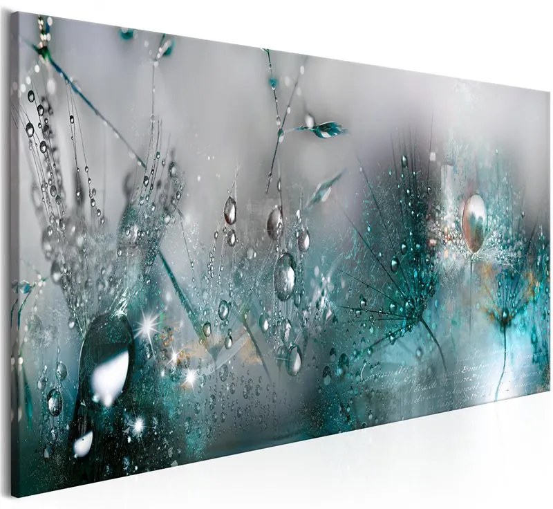 Quadro  Sonata in Blue  Colore Bianco, Dimensioni e Misure 150x50