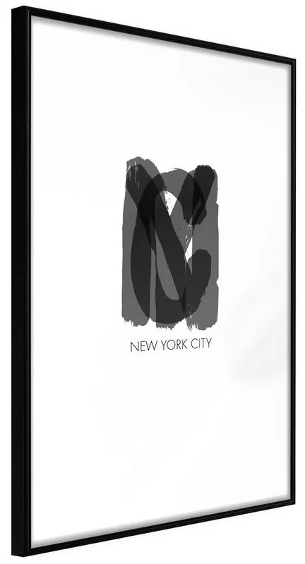 Poster  NYC  Cornice Quadri Cornice nera, Larghezza x Altezza Home decor 40x60