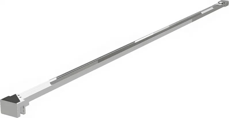 Mexen supporto diritto per parete doccia 6-8 mm, cromo - 800-01-01