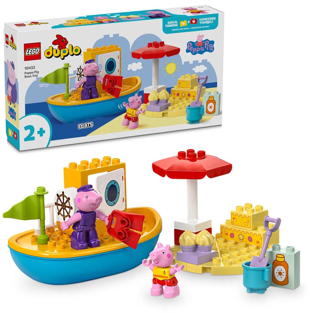 Viaggio in barca di Peppa Pig Lego Duplo