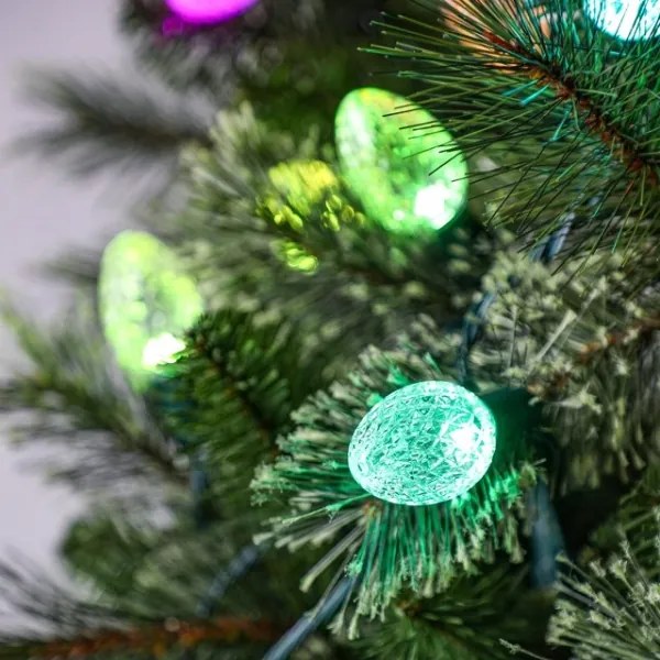 Twinkly TWC9040STP-GEU - Catena LED RGB natalizia da esterno 40xLED 14,5 m IP44 Wi-Fi