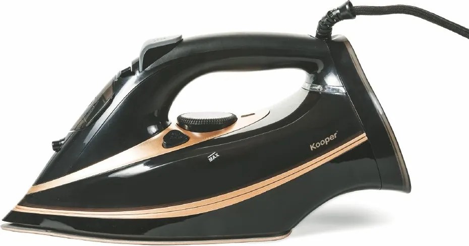 Ferro da Stiro 360ml 3000W Kooper Keramos Nero e Oro...