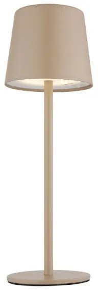 Globo - Lampada da tavolo LED Dimmerabile per esterni LED/2W/5V 3000/4000/6000K 2200 mAh IP44 crema