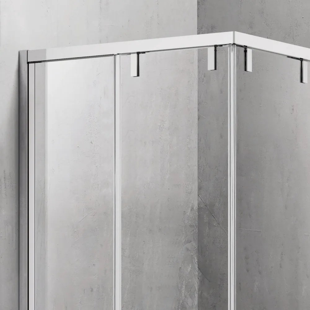 Box doccia 70x70 apertura doppio scorrevole vetro 8mm | KSA1000 - KAMALU