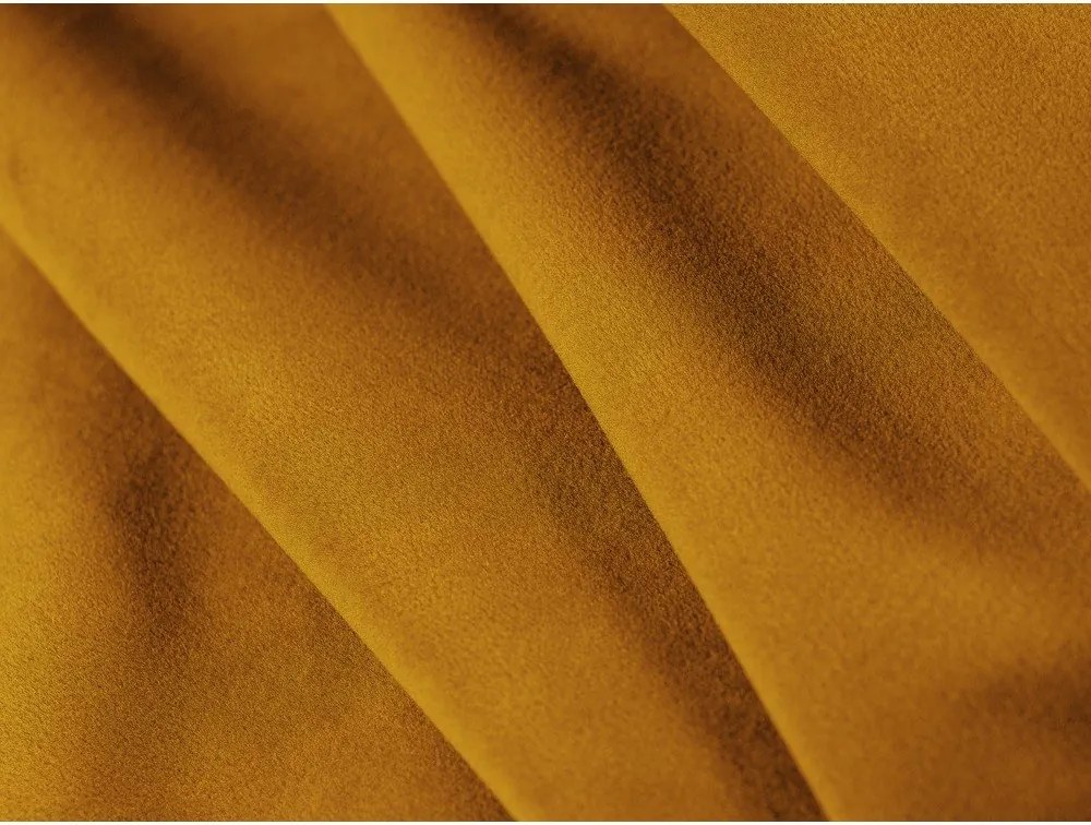 Divano giallo 228 cm Lupine - Micadoni Home