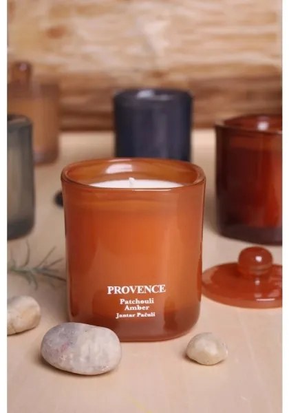 Candela profumata PATCHOULI AMBRA 180 g — fino a 25 ore di combustione