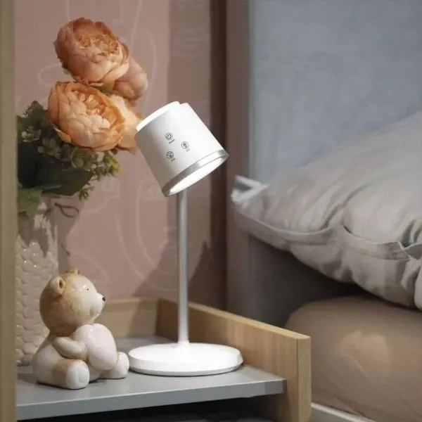 LED Lampada da tavolo ricaricabile dimmerabile 4in1 LED/6W/3,7V 3000K/4000K/6500K bianco