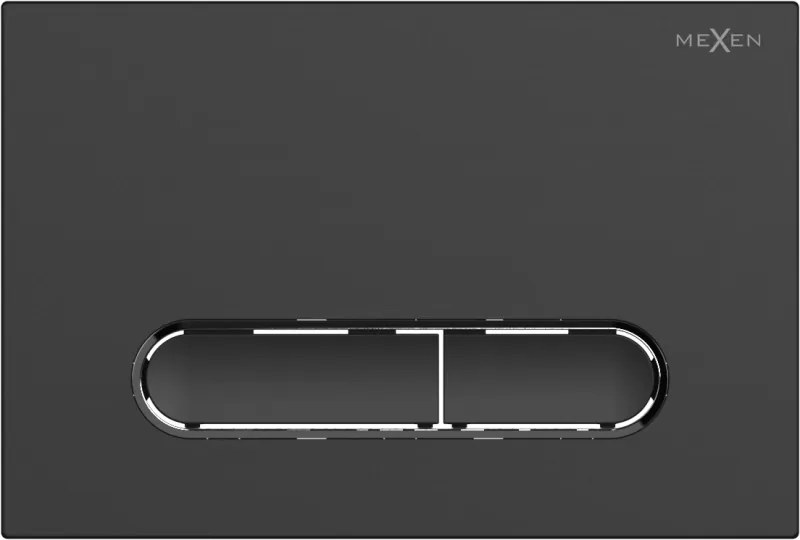 Mexen Fenix 11 pulsante di scarico, nero opaco - 601103