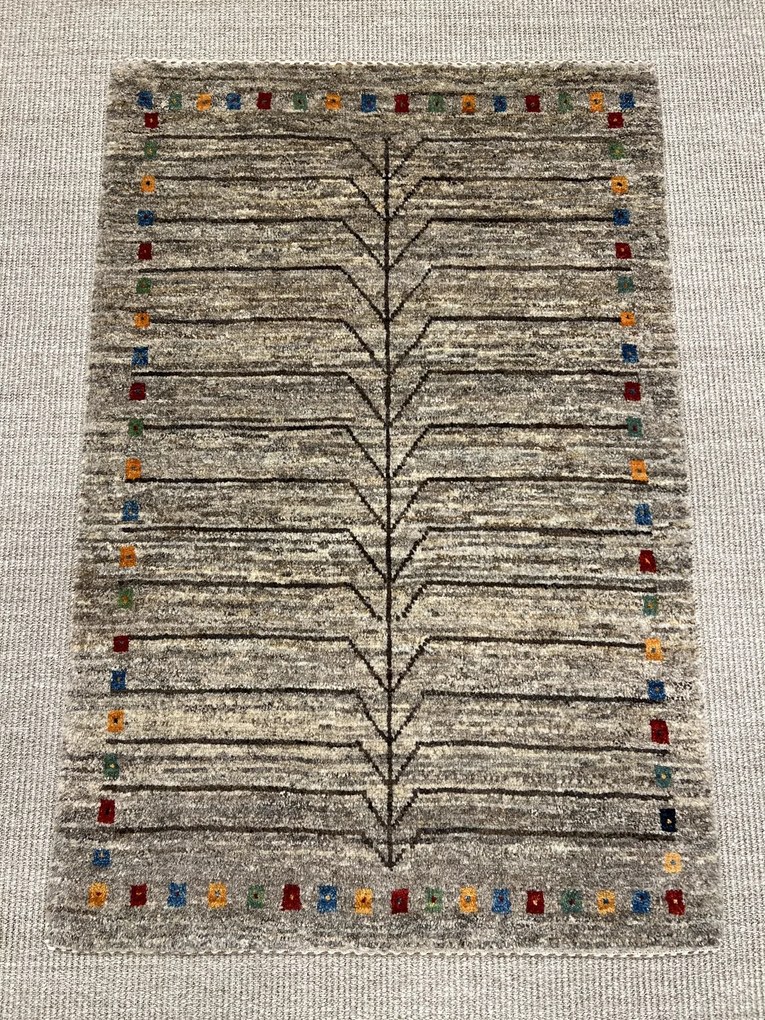 Gashguli Tappeto 80 x 120 Beige (Iran) Annodato A Mano