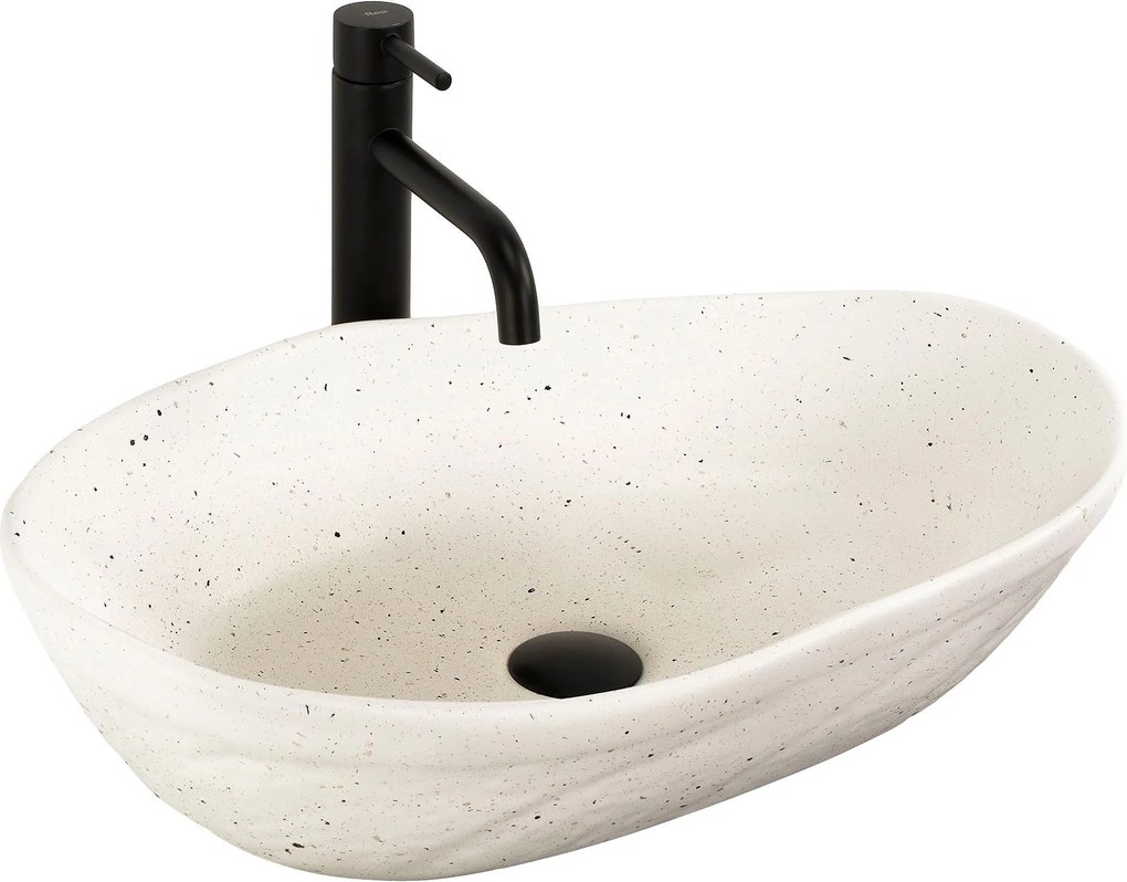 Lavabo da appoggio Rea Emilia Grid