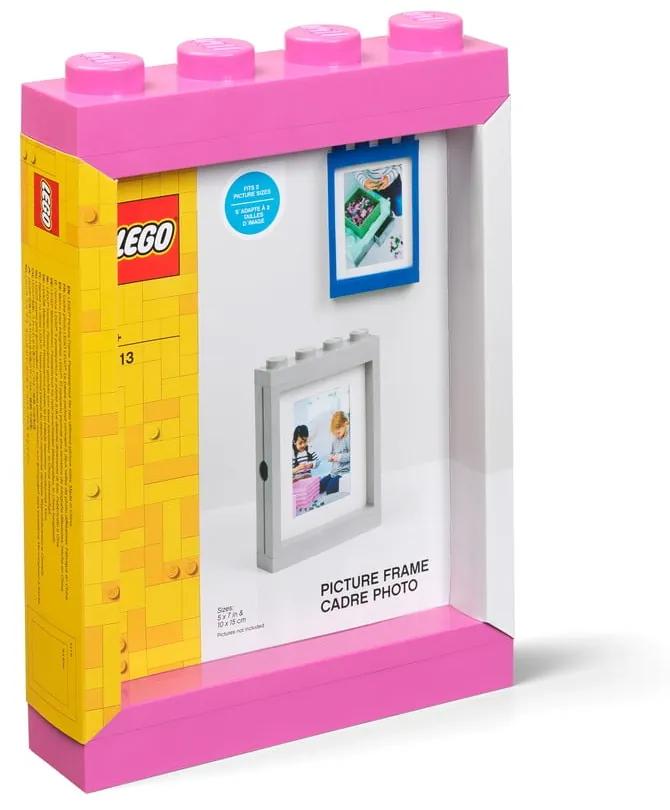 Portafoto rosa , 19,3 x 26,8 cm - LEGO®