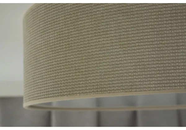 Duolla - Lampada LED da soffitto CORTINA LED/26W/230V Ø30 cm 4000K beige