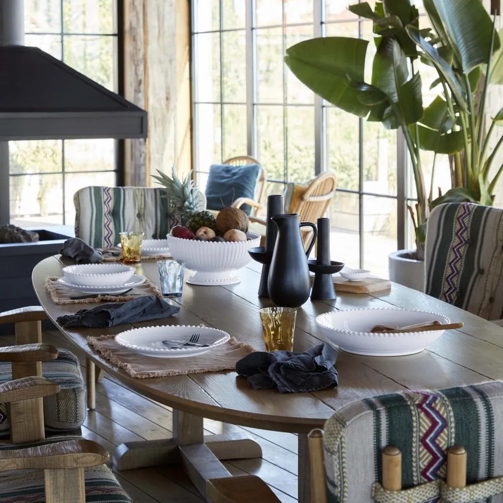 Coppapasta in gres bianco , ⌀ 34 cm Pearl - Costa Nova