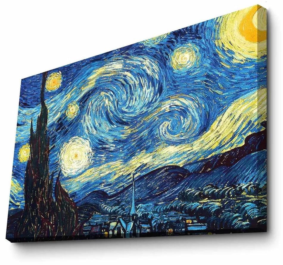 Riproduzione murale su tela, 100 x 70 cm Vincent Van Gogh - Wallity