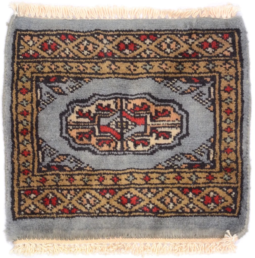 Bokhara Tappeto orientale 30 x 30 (Pakistan) Annodato A Mano