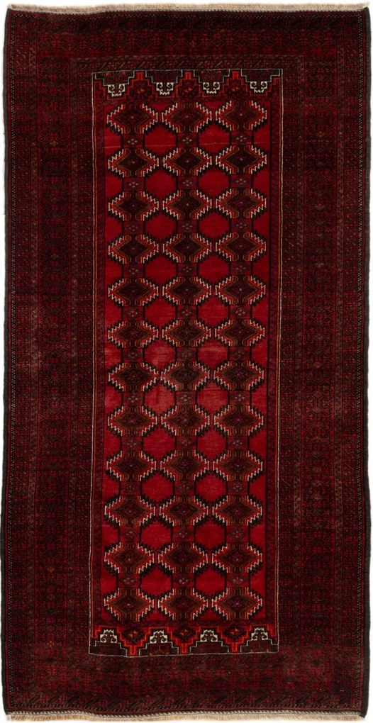 Beluch Tappeto persiano 110x220 (Iran) Annodato A Mano
