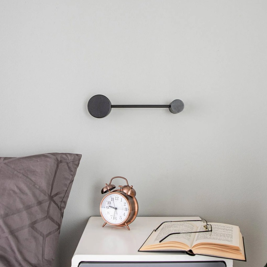 Nowodvorski Lighting Applique Orbit I 20, nero, 1 luce