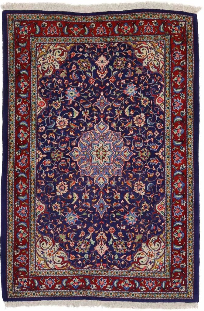 Sarouk Tappeto persiano 160 x 110 Blu (Iran) Annodato A Mano
