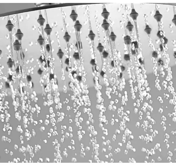 Sapho - Soffione doccia SLIM 30x30 cm lucido acciaio inossidabile