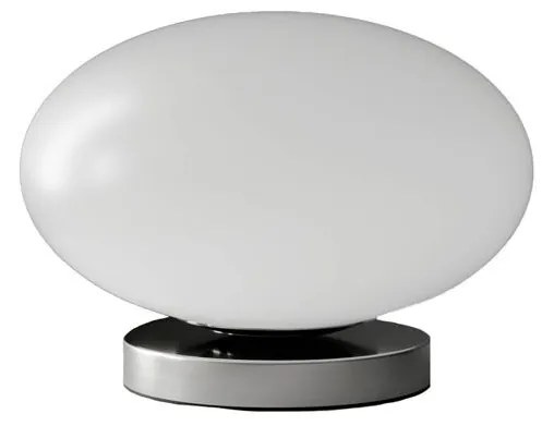 Lindby - Sonika Lampada da Tavolo Satin H21 Nickel/Opal White Lindby