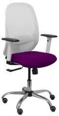 Sedia da Ufficio PC 354CRRP Bianco Viola