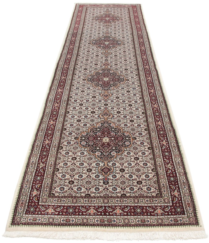 Moud Tappeto persiano 300 x 70 (Iran) Annodato A Mano