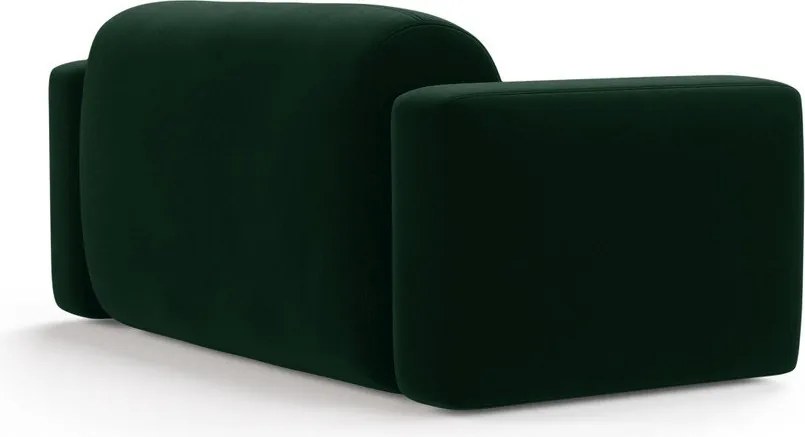 Divano verde scuro con rivestimento in velluto 180 cm Strino – Cosmopolitan Design