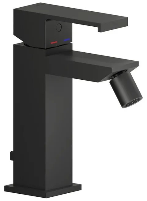 Rubinetto per bidet MIA nero verniciato a polvere opaco NOBILI