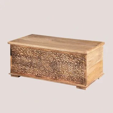 Baule in legno di mango Nanup Legno di mango - Sklum