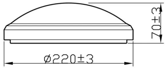 Philips - Plafoniera LED da bagno DORIS LED/6W/230V 2700K IP44