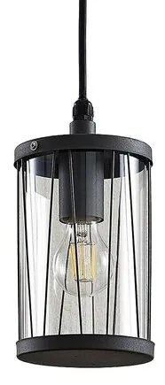 Lindby - Yonan Udendørs Lampada a Sospensione Dark Grey/Clear Lindby