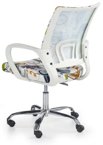 Sedia da ufficio SIRAQ multicolore