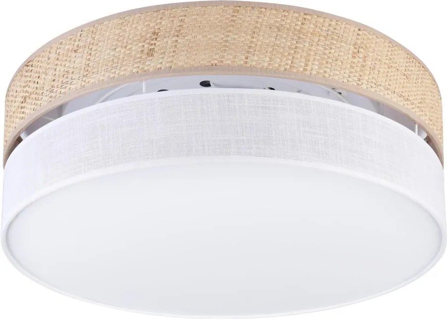 Plafoniera LED SIRJA BOHO LED/36W/230V Ø 45 cm beige/bianco
