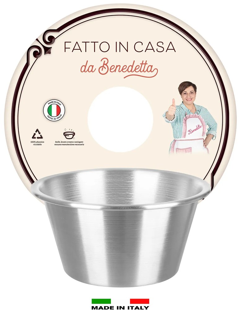 Tortiera conica 18 cm Fatto in casa da Benedetta alluminio