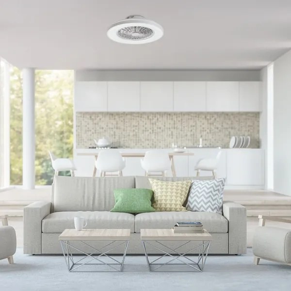 Rabalux 71332 - Lampada LED dimmerabile DALFON 48W/230V 3000-6500K con ventola e