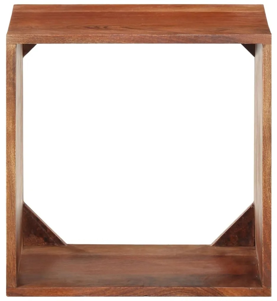 Mensola 40x30x40 cm in legno massello di acacia