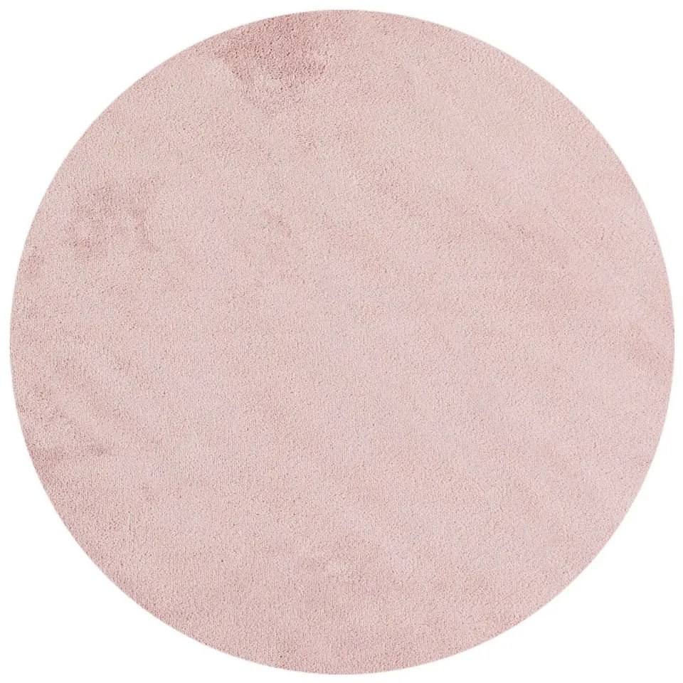 Tappeto rotondo lavabile rosa ø 120 cm Sky - Ayyildiz Carpets