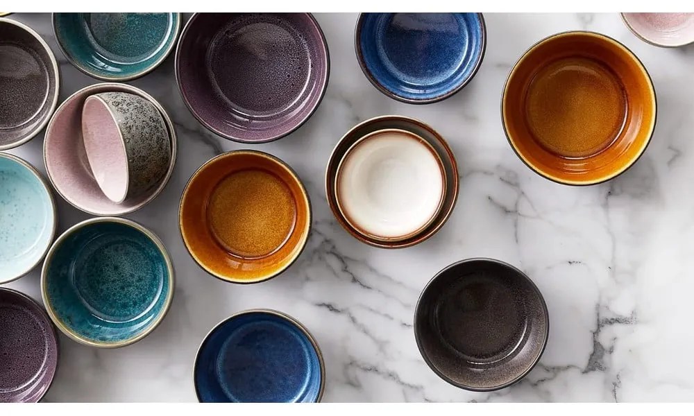 Ciotolina verde/nera in gres Gastro Green/Black – Bitz