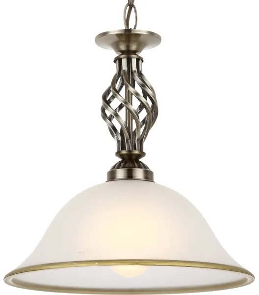 Globo 60208H - Lampadario a sospensione con catena ODIN 1xE27/60W/230V