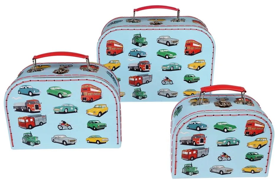 Valigie per bambini in set di 3 pezzi Road Trip - Rex London