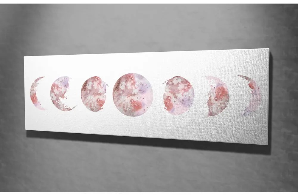 Dipinto 80x30 cm Moon - Wallity