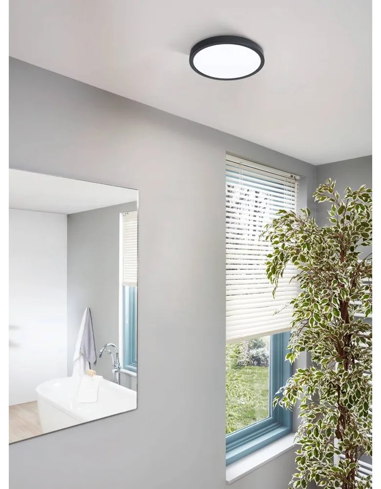 Plafoniera LED nera FUEVA 5 – EGLO