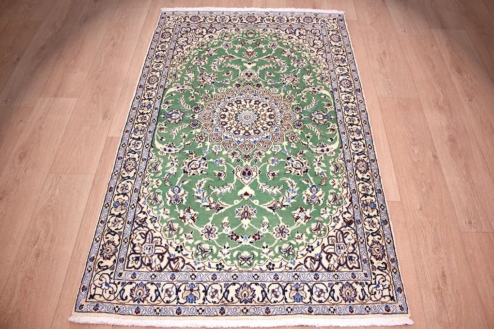Nain Tappeto 170x110 (Iran) Annodato A Mano