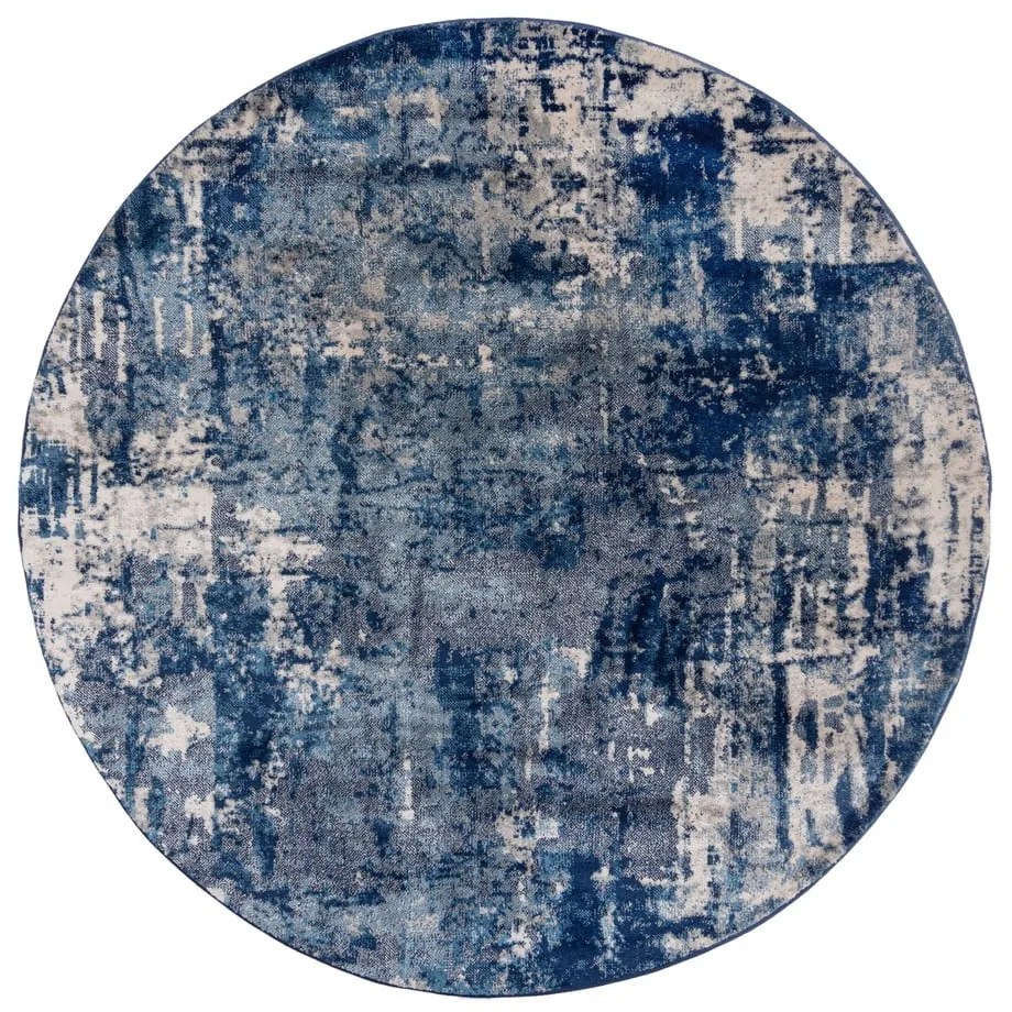 Tappeto rotondo blu ø 160 cm Cocktail Wonderlust - Flair Rugs