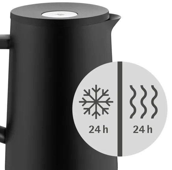 WMF - Caraffa termica IMPULSE nera 1 l