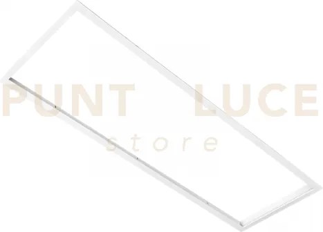 Cornice incasso per led panel l 1120 x h min 26  max 0 x p 320 mm