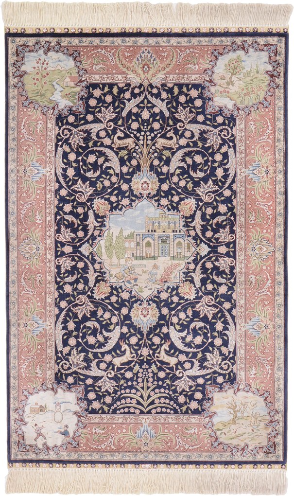 Hereke Tappeto orientale 120x80 (Cina) Annodato A Mano