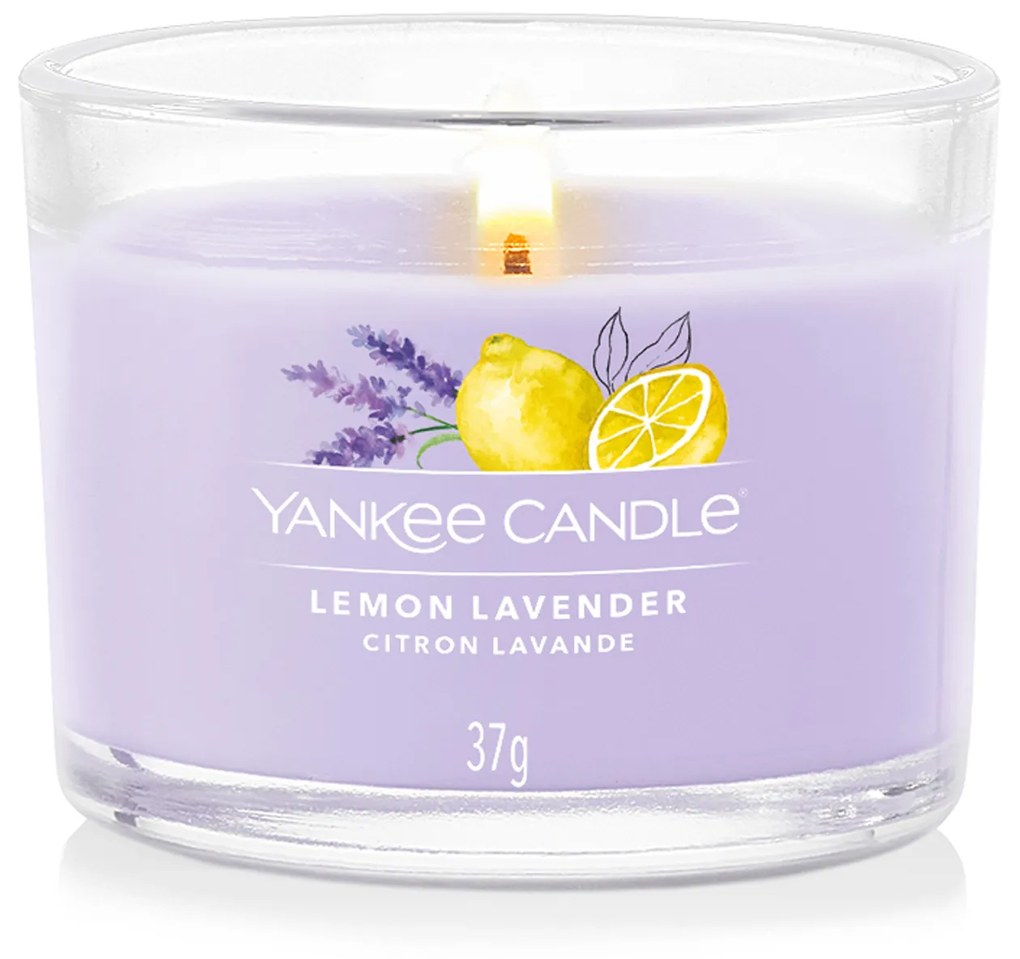 Lemon Lavender candela votiva profumata Yankee Candle